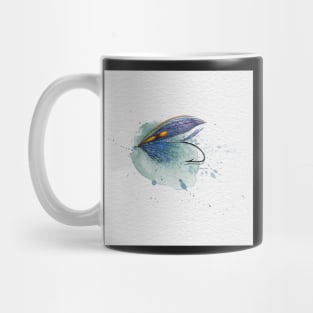 Light Blue and Purple Freestyle Mug